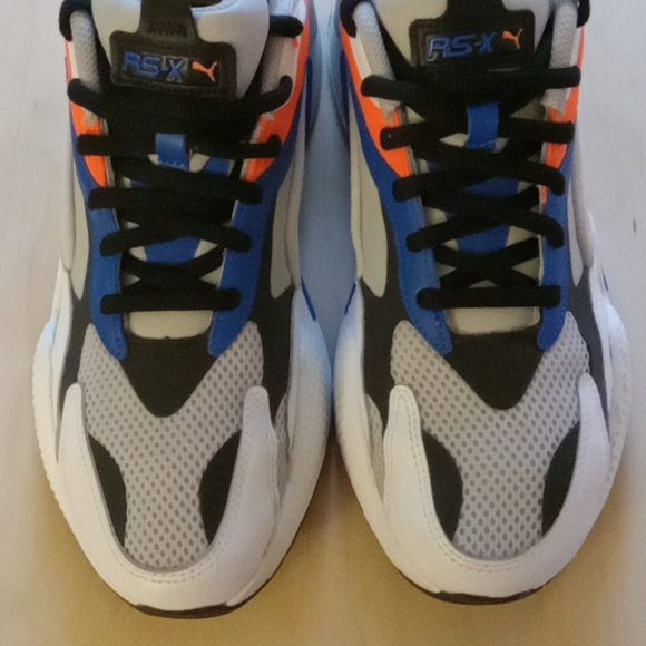 Puma RS-X Running System sneakers..blue and orange. - Picture 2 of 9